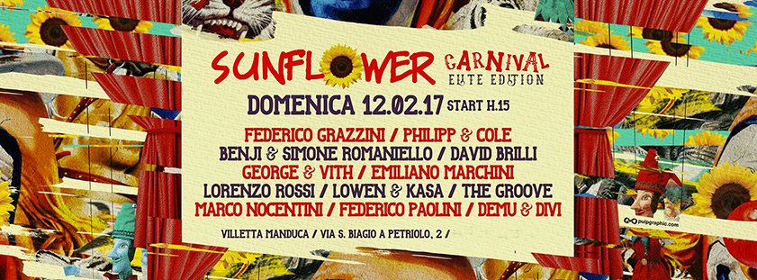 Sunflower 12 02 2017 Carnival Firenze