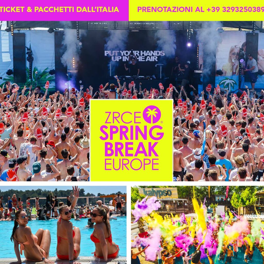 zrce spring break europe
