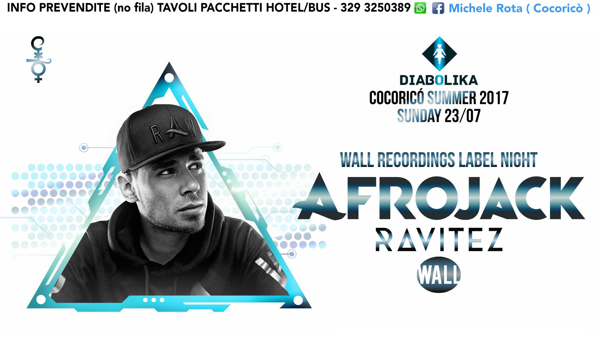 Afrojack Cocorico Riccione 23 Luglio 2017 Ticket Tavoli Pacchetti Hotel