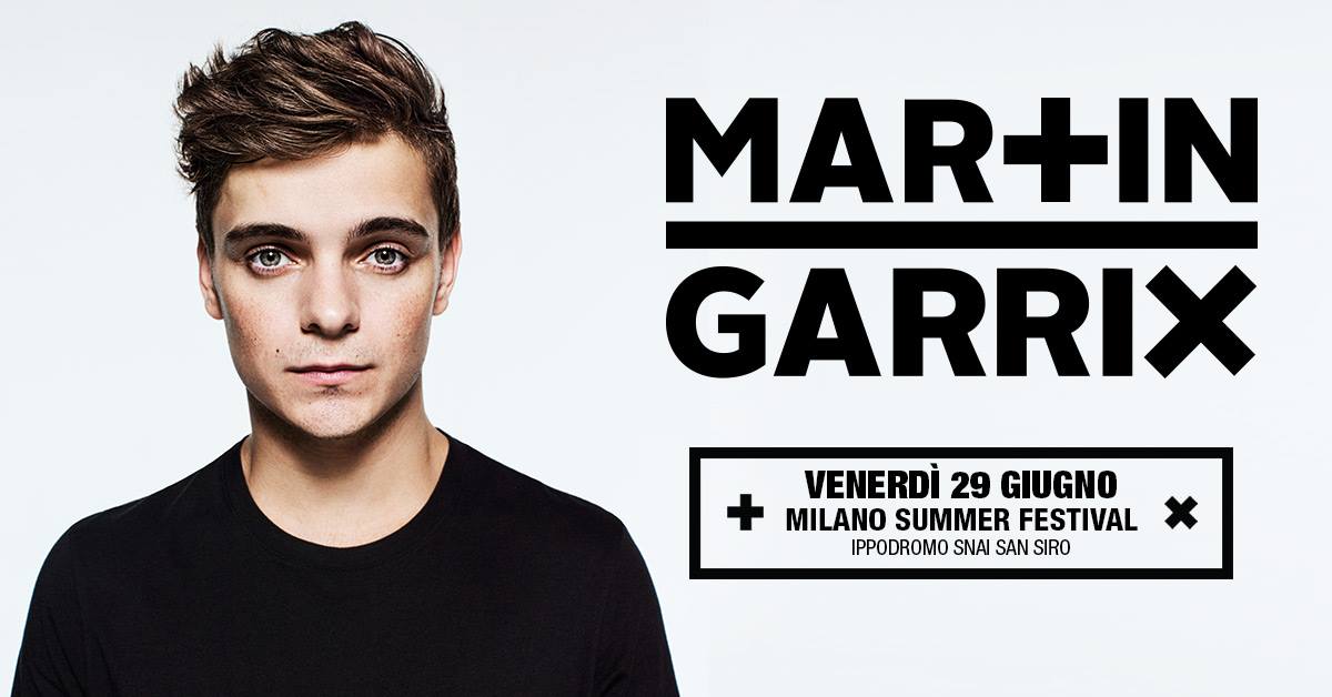 Martin Garrix Milano 2018