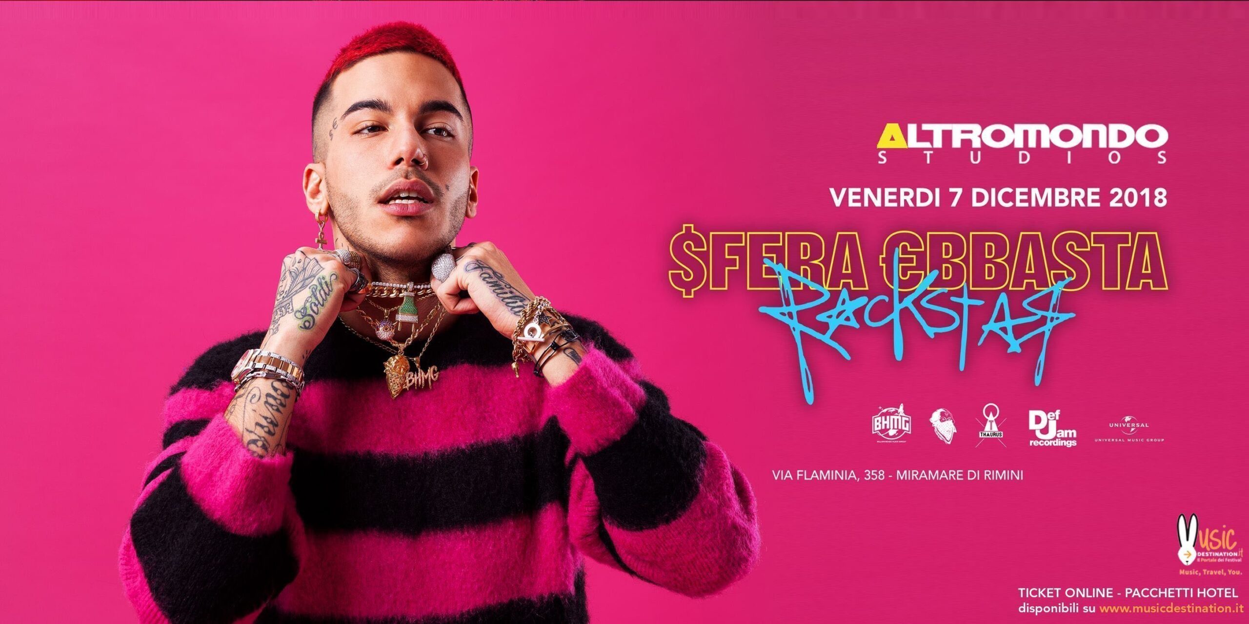 Sfera Ebbasta Altromondo Studios 07 Dicembre 2018