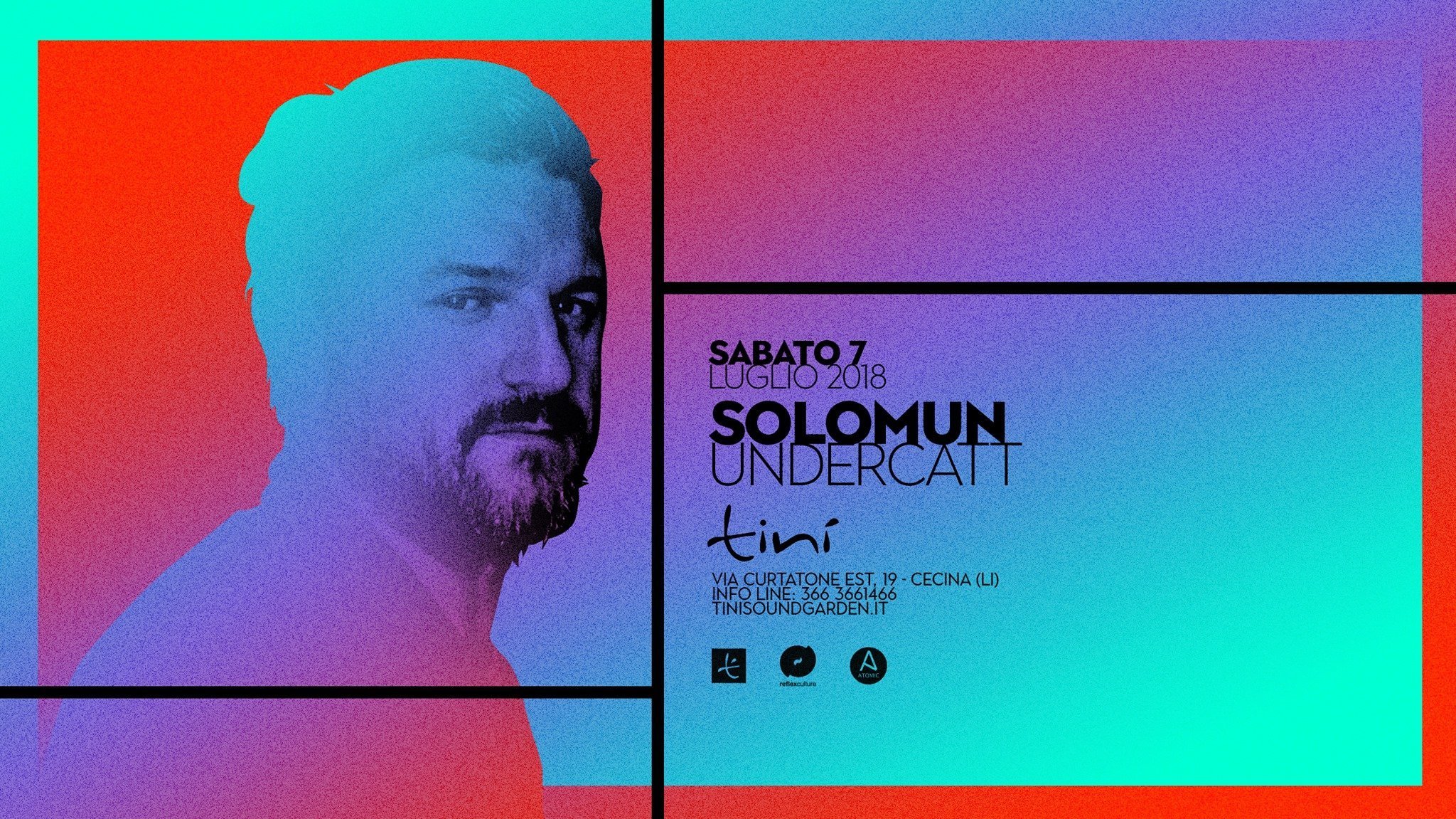 Solomun Tini Soundgarden Cecina 16 Giugno 2018 Ticket Tavoli Pacchetti Hotel