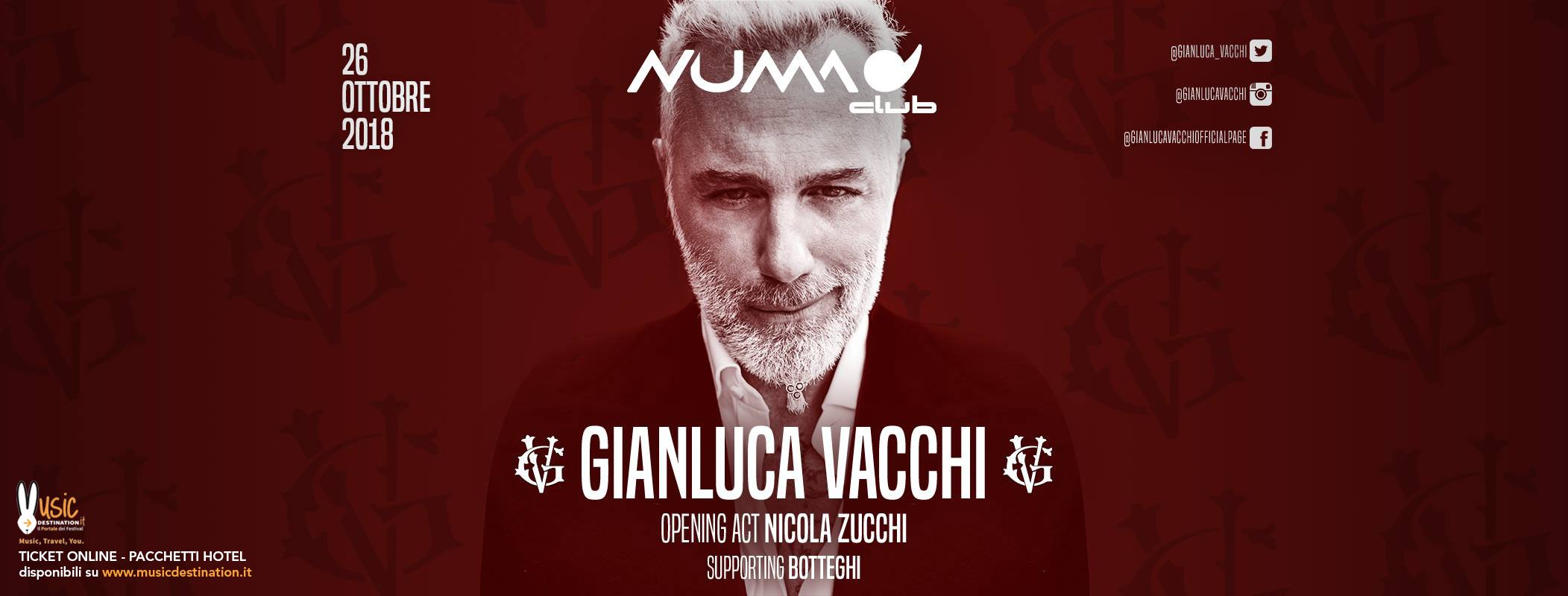 Gianluca Vacchi Numa Club Bologna