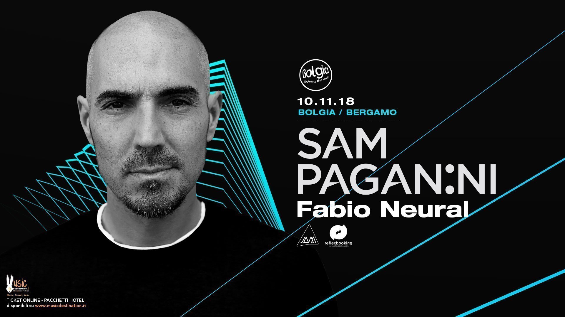 Sam Paganini Bolgia Bergamo 10 Novembre 2018