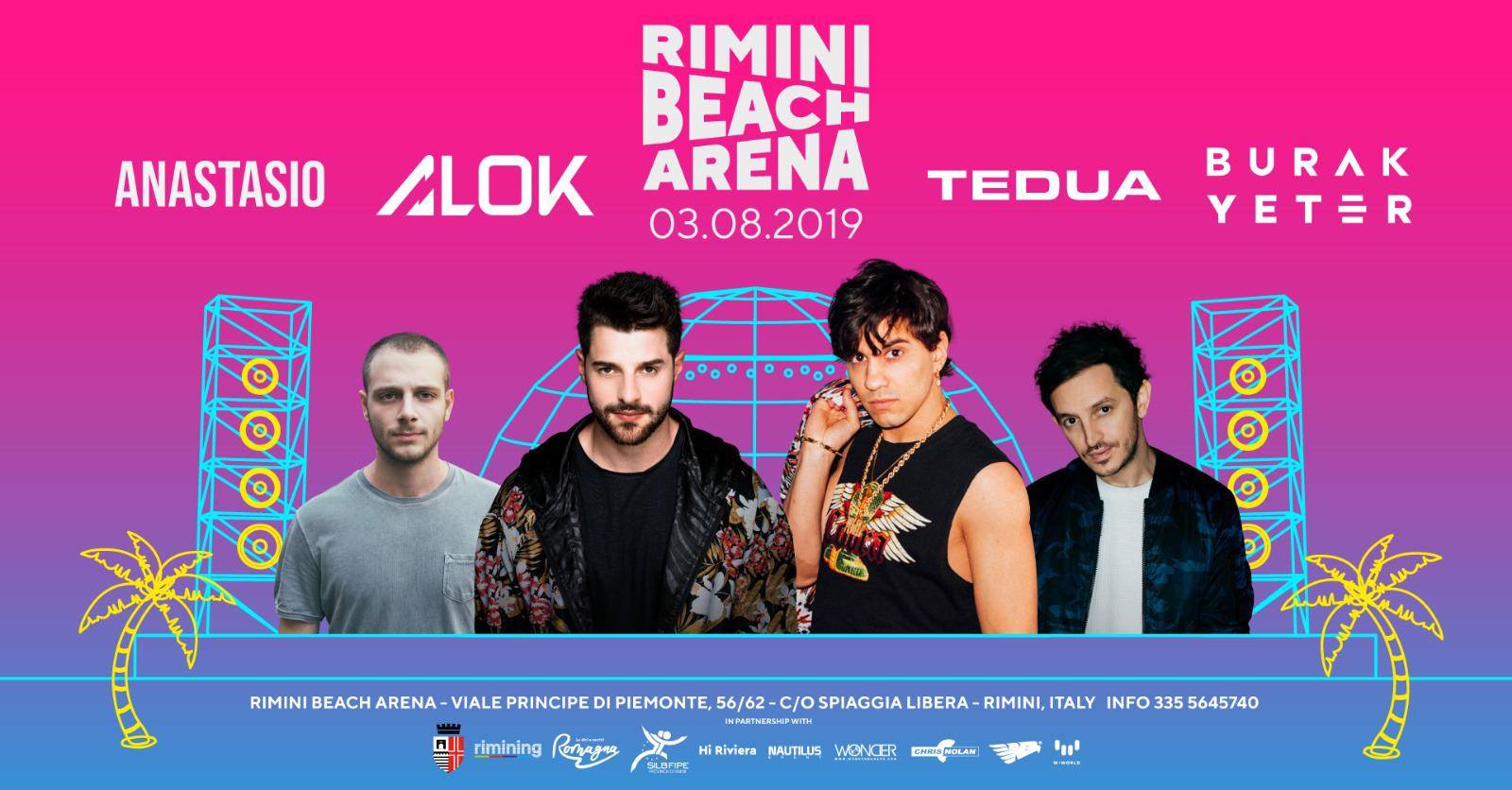 Tedua Rimini Beach Arena