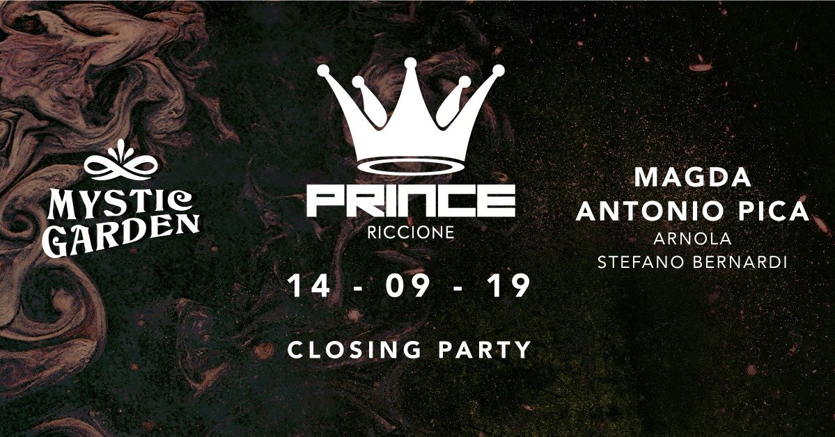 Prince Riccione Closing Party 4 Settembre 2019