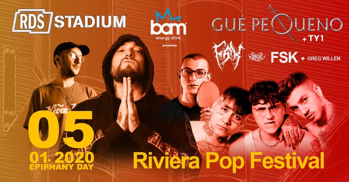 Riviera Pop Festival Rds Stadium Rimini