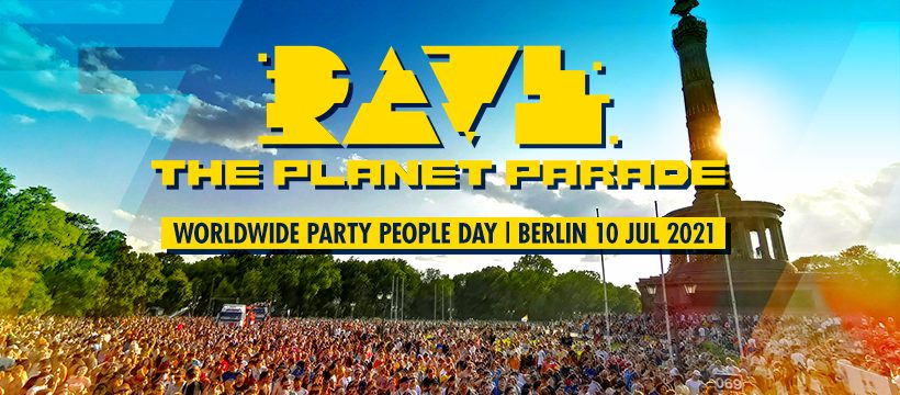 Rave The Planet Parade 2020 Berlino